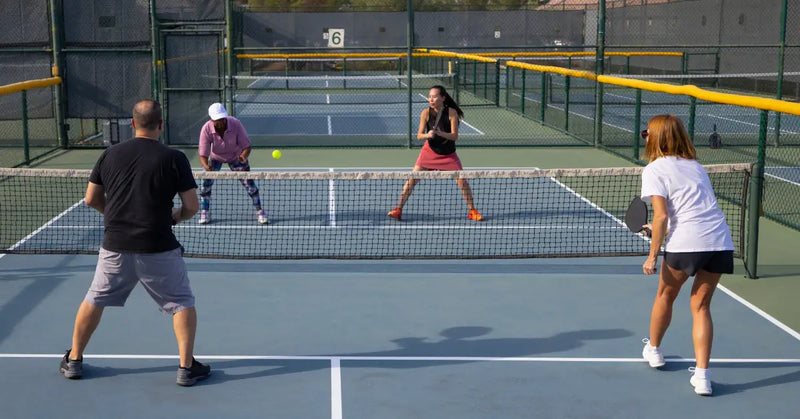 pickleball singles vs doubles